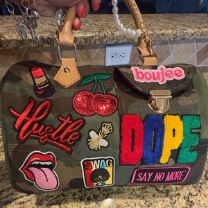 Stylish Camouflage Patchwork Women's Bag -SOLD OUT